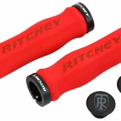 RITCHEY Poignées WCS Ergo Locking Truegrip Rouges