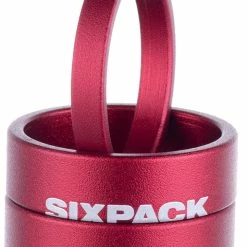 Sixpack Racing Menace Spacer Set 1 1/8" -VTT Soldes Magasin 992002 sixpack spacer menace red 03