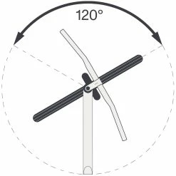 Acros ZS56 Blocklock Partie Inférieure Du Jeu De Direction -VTT Soldes Magasin Acros Blocklock ZS56 51 02 610S 120 5