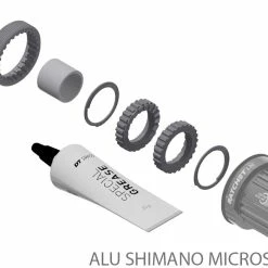 Dt-swiss Kit De Mise à Niveau Ratchet LN Pour Corps De Roue Libre -VTT Soldes Magasin Alu Shimano Microspline