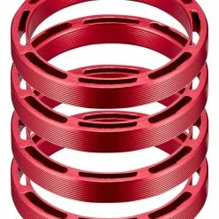 Supacaz Jeu D'entretoises Creuses SupaSpacer 1 1/8" -VTT Soldes Magasin SUPACAZ Hollow SupaSpacer Set HS 03 3