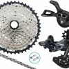 Shimano SLX M7100 Kit De Mise à Niveau 1x12 Vitesses 10-45 I-Spec EV -VTT Soldes Magasin Shimano SLX M7100 1x12 fach Upgrade Kit 10 45 I Spec EV 20092890