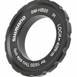 Shimano HB-MT400 Moyeu De Roue Avant Center-Lock 15x100mm -VTT Soldes Magasin Shimano SM HB20 Verschlussring