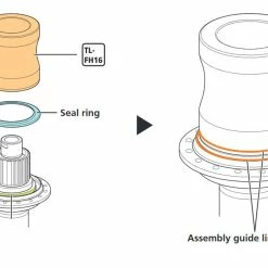 Shimano TL-FH16 Outil Pour Le Montage De La Bague D'étanchéité -VTT Soldes Magasin Shimano TL FH16 Y1Y100010 d
