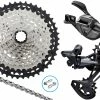 Shimano XT M8100 Kit De Mise à Niveau 1x12 Vitesses 10-45 I-Spec EV -VTT Soldes Magasin Shimano XT M8100 1x12 fach Upgrade Kit 10 45 I Spec EV 20092886