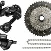 Shimano XT M8000 1x11 Kit De Mise à Niveau 11-46 Collier De Serrage -VTT Soldes Magasin Shimano XT 1x11 fach Upgrade Kit mit 11 46 20036253 amMrdMQXPpr46M