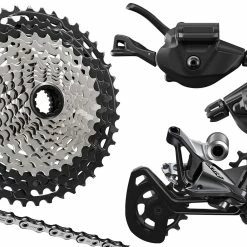 Shimano XTR M9100 Kit De Mise à Niveau 2x12 Vitesses 10-45 I-Spec EV Sans Dérailleur Arrière
