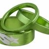 SPANK Kit D'espacement Vert émeraude -VTT Soldes Magasin Spank Spacer Kit Set emerald grun SP STM 0056GR