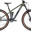 Cube Stereo 140 HPC Rookie Grey´n´olive -VTT Soldes Magasin Stereo 140 HPC Rookie grey n olive