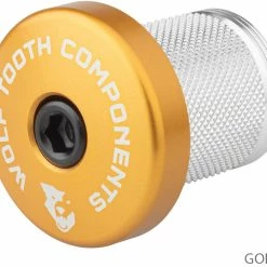 Wolf Tooth Components Expander, Y Compris Capuchon Ahead Avec 5mm Spacer 1 1/8 -VTT Soldes Magasin Wolf Tooth Expander inkl Ahead Kappe mit 5mm Spacer WT CPLUG STEMCAP5MM BLK 4