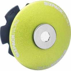 Sixpack Racing Capuchon Ahead Menace 1 1/8 -VTT Soldes Magasin sixpack aheadcap menace electric green e