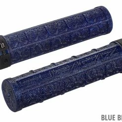 Supacaz Poignées Grizips -VTT Soldes Magasin supacaz grzips griffe gr 16 blue bling 4